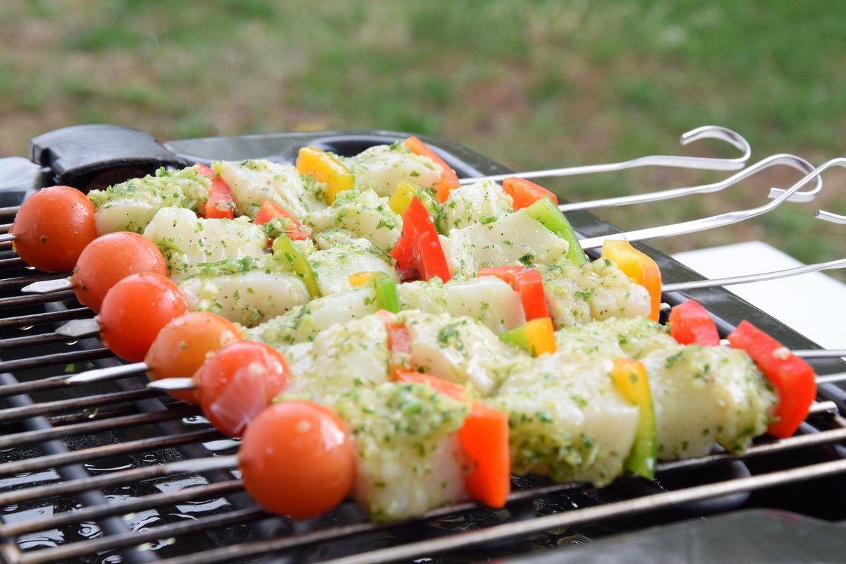 Recette Brochettes de poissons